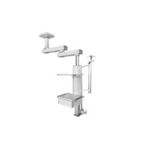 Motorized Double Arm Pendant – Electric Surgical Ceiling Medical Gas Tower for Hospital OR Operating Room